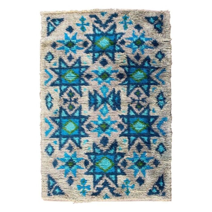 mid century scandinavian modern rug 1