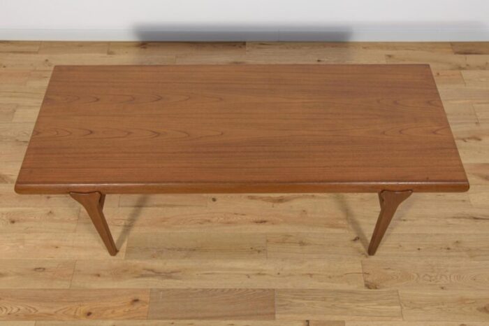 mid century teak coffee table by johannes andersen for cfc silkeborg denmark 1960s 0954