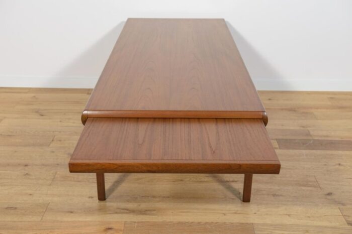 mid century teak coffee table by johannes andersen for cfc silkeborg denmark 1960s 5816