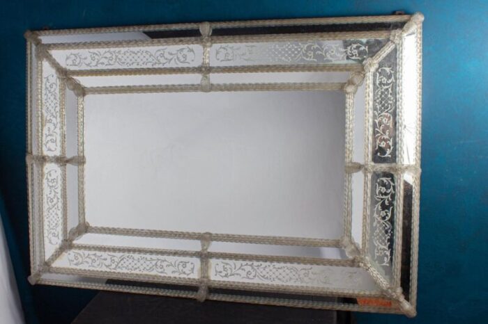 mid century venetian murano mirror 1960 5