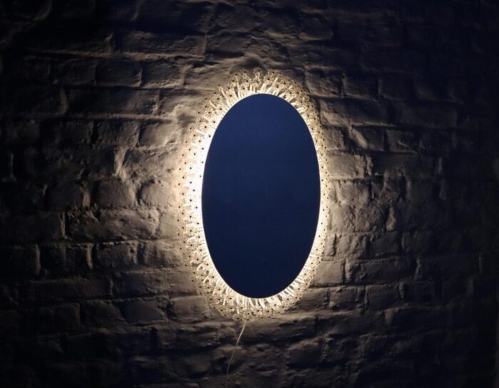 mirror backlit oval mirror by emil stejnar 2