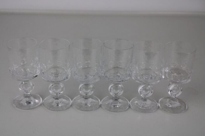 model evergreen drinking glasses from riedel 1960s set of 6 2