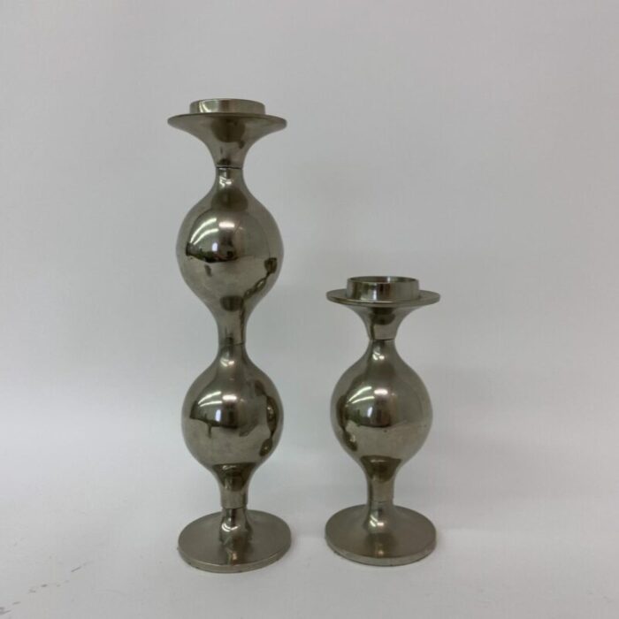 modular candlesticks 1970s set of 2 7