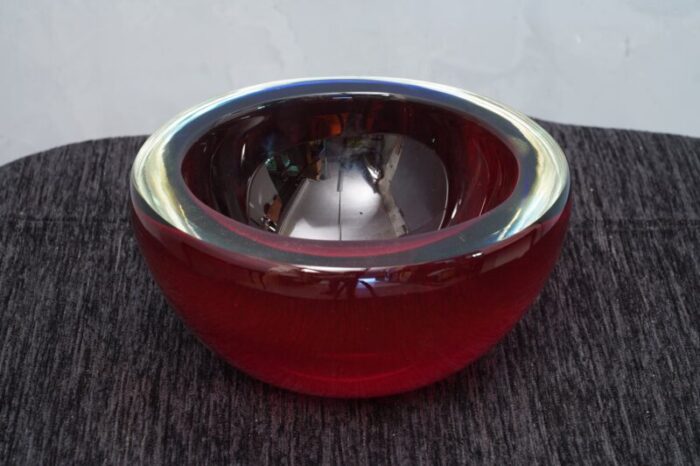 murano glass ashtray by paolo venini for venini 1960s 3