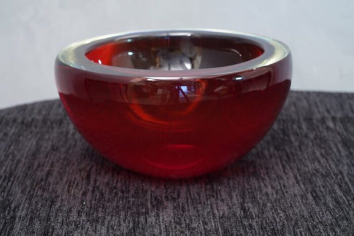 murano glass ashtray by paolo venini for venini 1960s 4