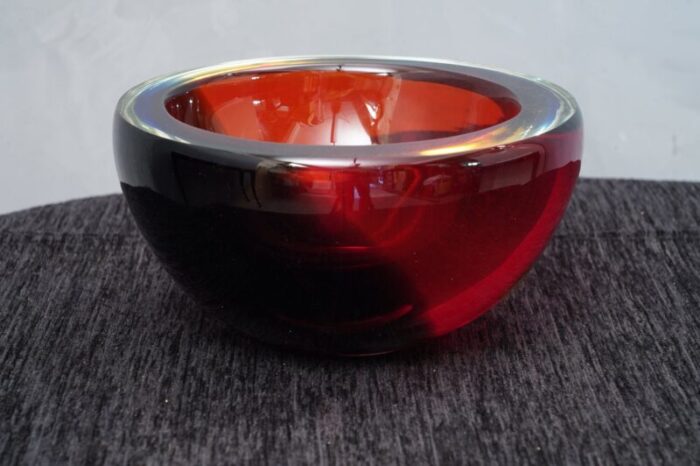 murano glass ashtray by paolo venini for venini 1960s 7