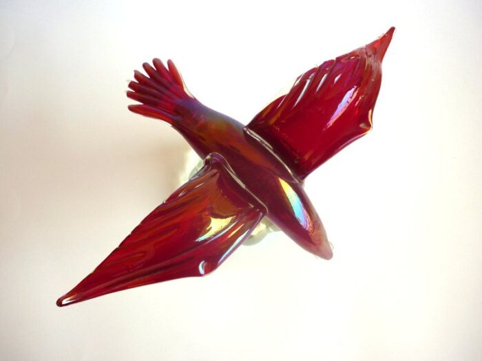 murano glass bird by alfredo barbini for pauly c 1940s 5