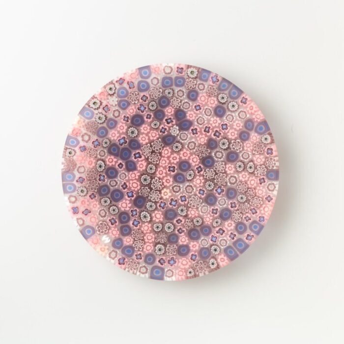 murano glass millefiori plate by ercole moretti 4