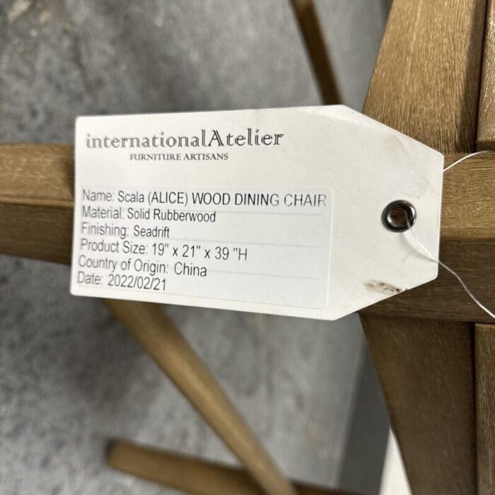 new international atelier scala alice side chair 1483