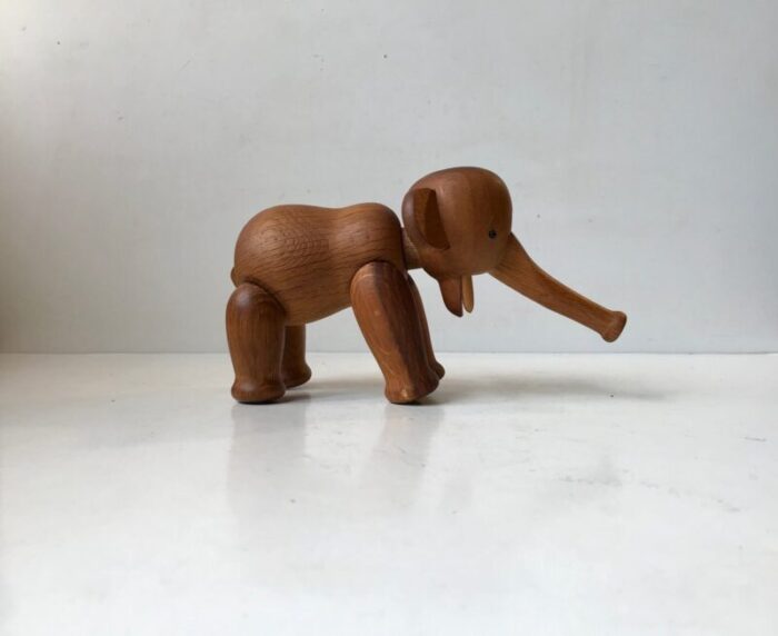 oak elephant by kay bojesen 1950s 2