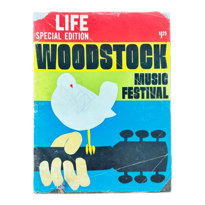 original 1969 life magazine special edition woodstock 8326