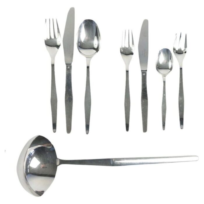 orly 95 piece cutlery set from christofle set of 95 1