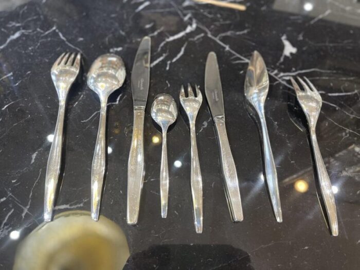 orly 95 piece cutlery set from christofle set of 95 2