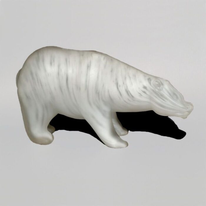 orso polare sculpture by walter furlan and salviati c 1970s 7