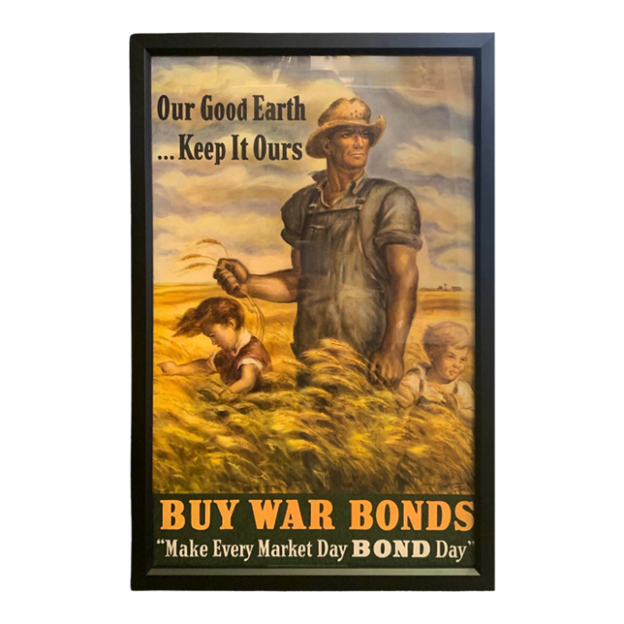 our good earth keep it ours vintage wwii war bonds poster by john steuart curry 1943 1734