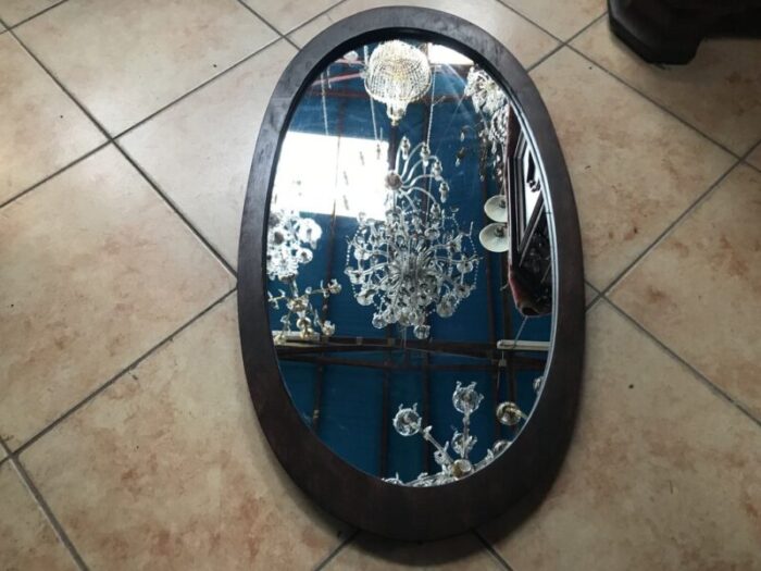 oval mirror 1950s 13