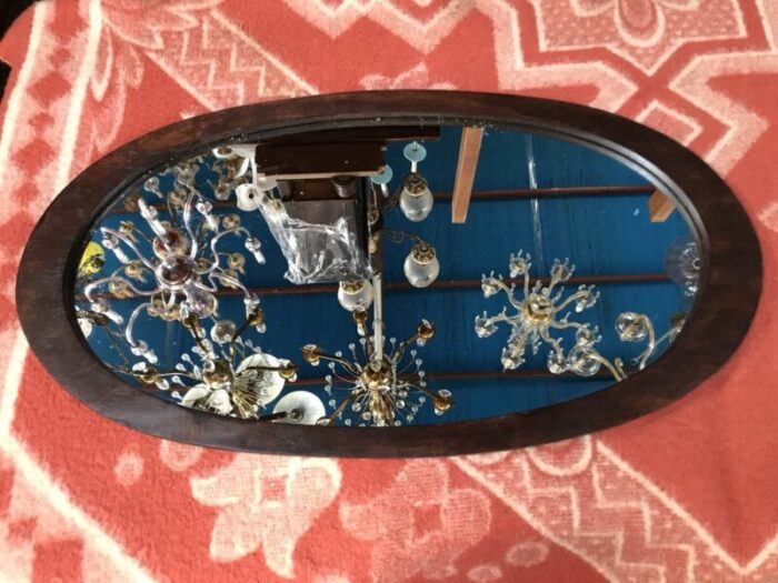 oval mirror 1950s 14