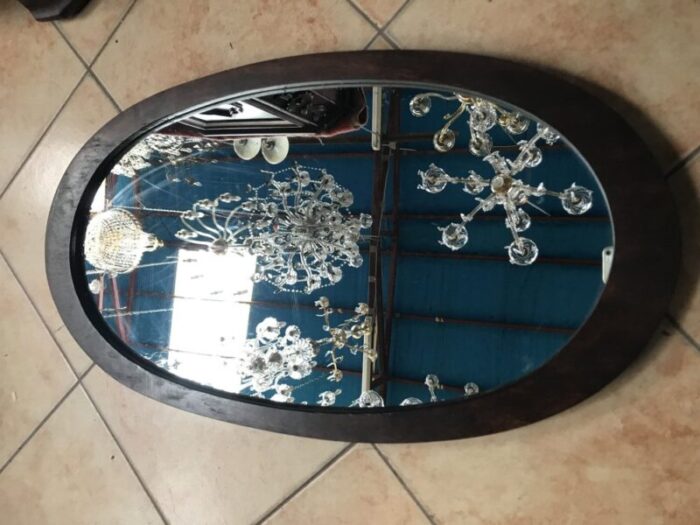 oval mirror 1950s 16