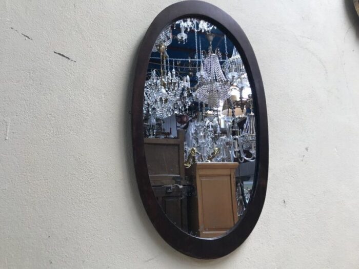 oval mirror 1950s 4