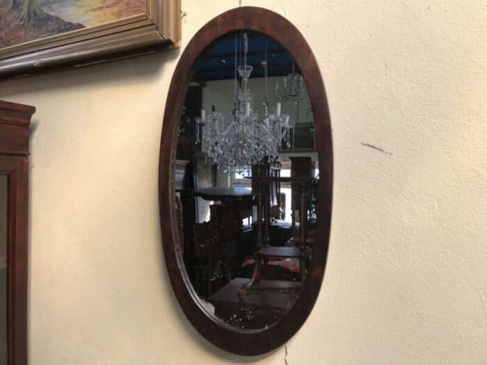 oval mirror 1950s 5