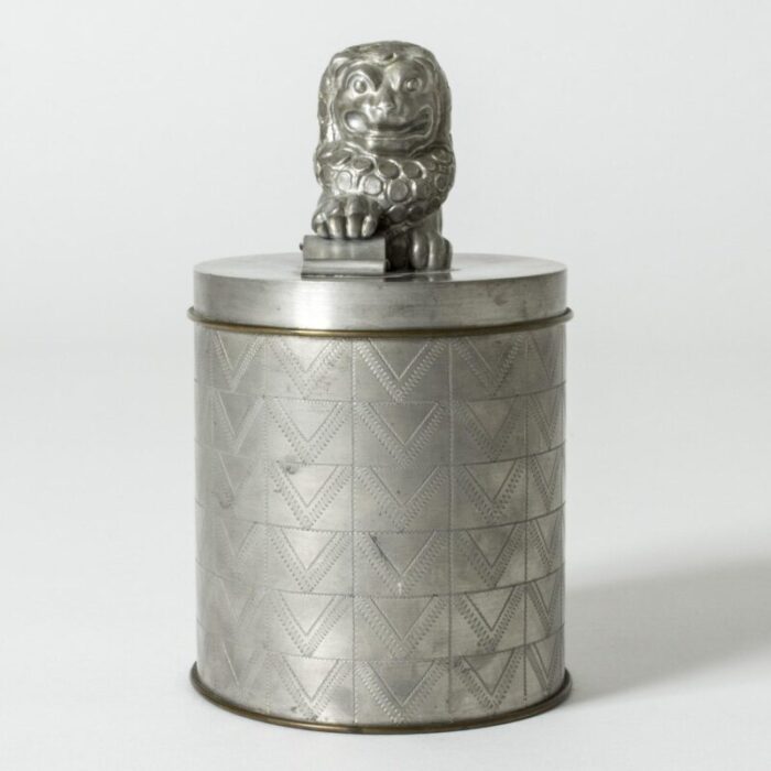 pewter jar by anna petrus for svenskt tenn 3