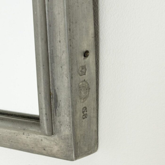 pewter mirror by thorwald alef for svenskt tenn 9