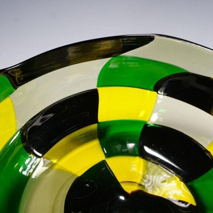 pezzato americano bowl by fulvio bianconi for venini murano 1950s 8