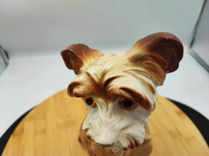 porcelain figure of a dog from lippelsdorf 1970s 8