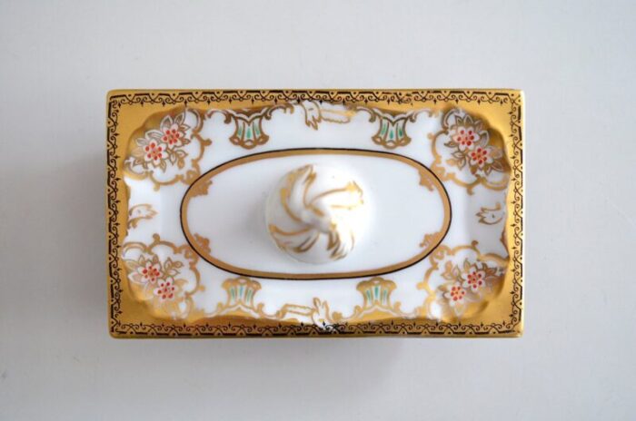 porcelain inkstand from fuerstenberg 1950s 6