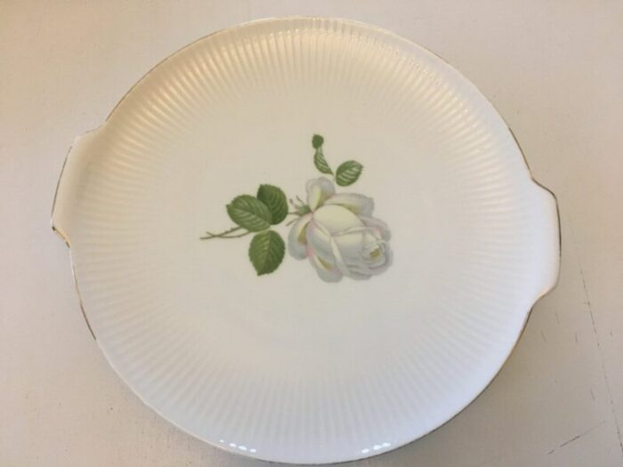 porcelain platter by f thomas 1900s 1