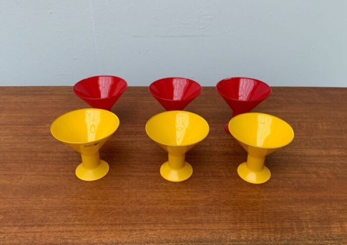 postmodern glass bowls from joy set of 3 1