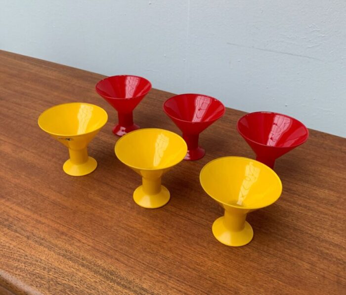 postmodern glass bowls from joy set of 3 3