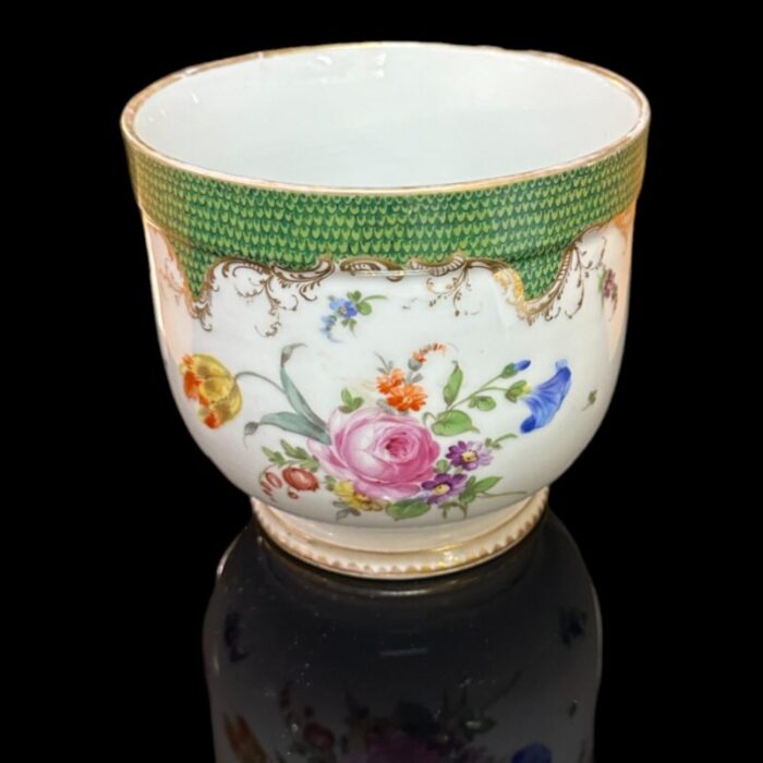 r k dresden porcelain cachepot circa 1900 9267