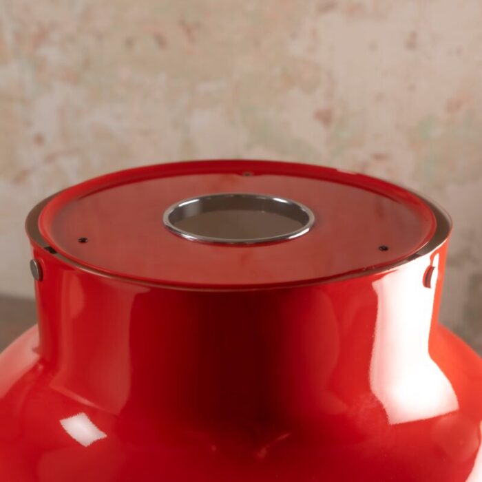 red table lamp by anders pehrson for atelje lyktan 1970s 5015