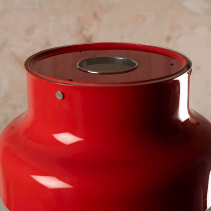 red table lamp by anders pehrson for atelje lyktan 1970s 5818