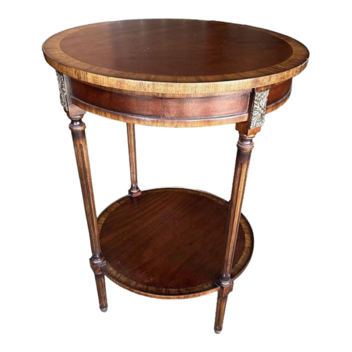 round side table neo classical style 9305