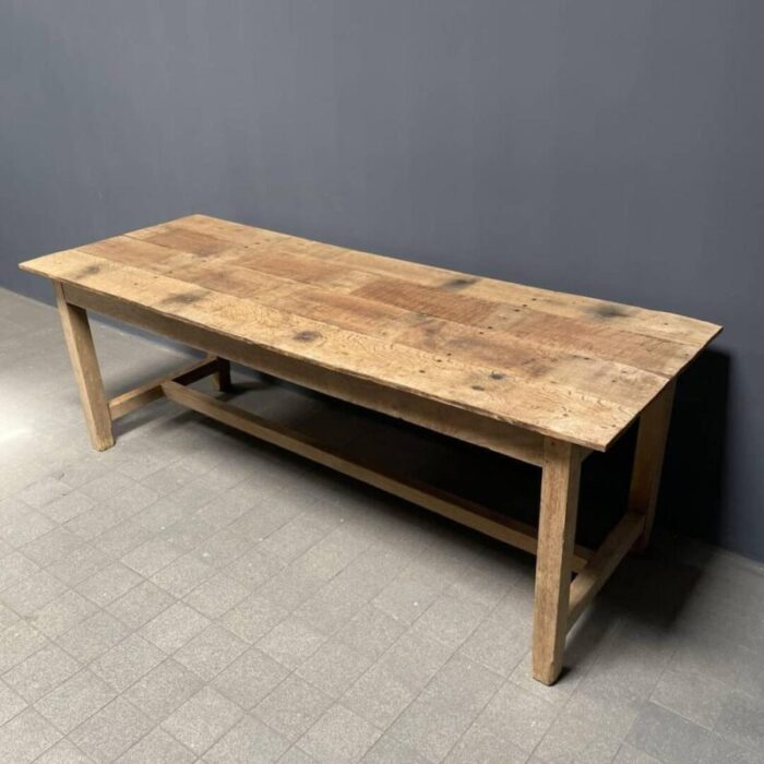 rustic oak farmhouse kitchen table 4779