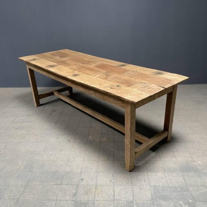 rustic oak farmhouse kitchen table 5837