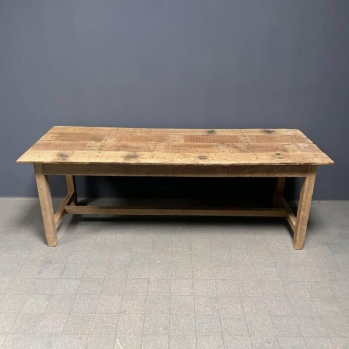 rustic oak farmhouse kitchen table 6017