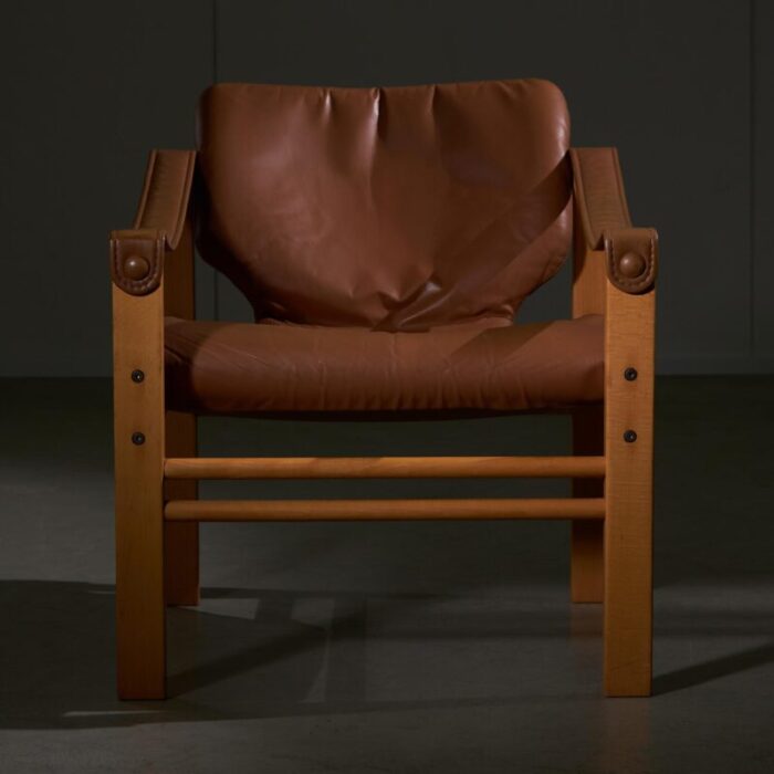 safari chair by maurice burke for skippers mobler 1960s 6399