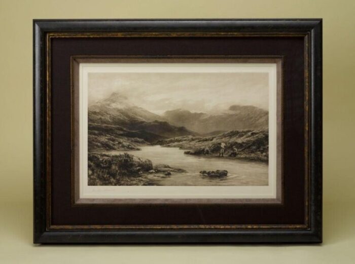 salmon fishing signed by douglas adams artist proof circa 1892 1303