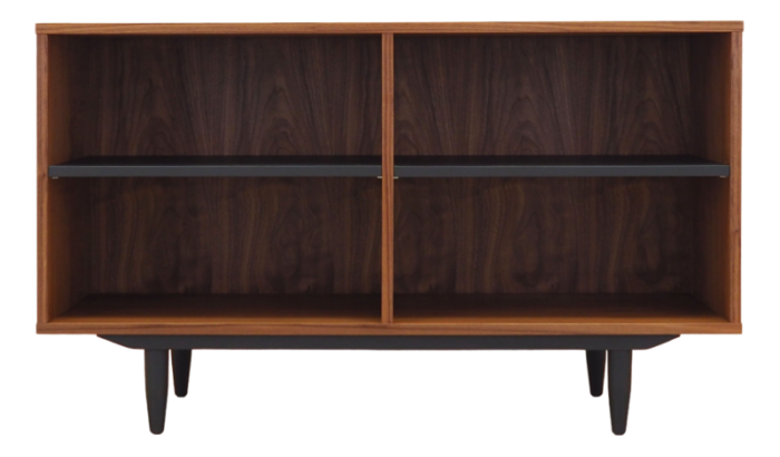 scandinavia brown walnut bookcase 6619