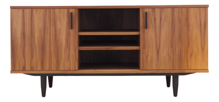 scandinavian brown walnut cabinet 5601