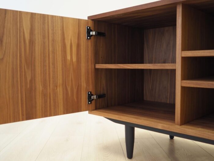 scandinavian brown walnut cabinet 6078