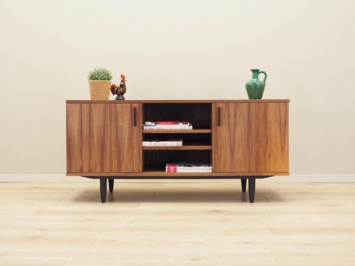 scandinavian brown walnut cabinet 6985