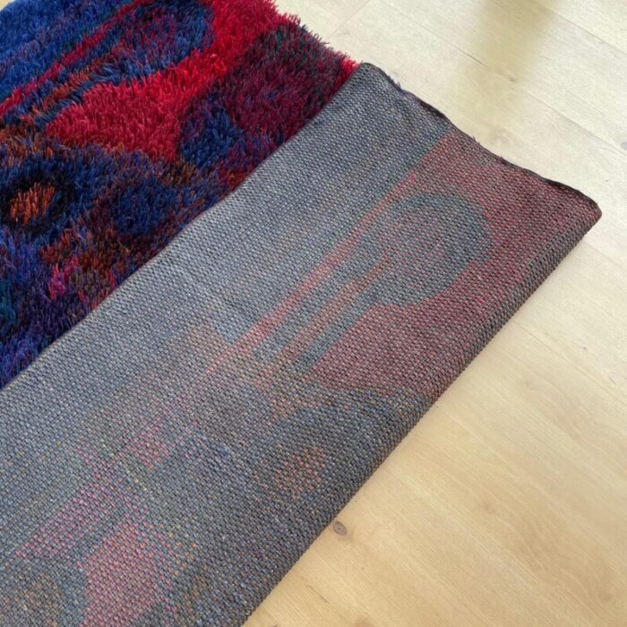 scandinavian rya rug by oili maeki for finnrya oy ab finland 19