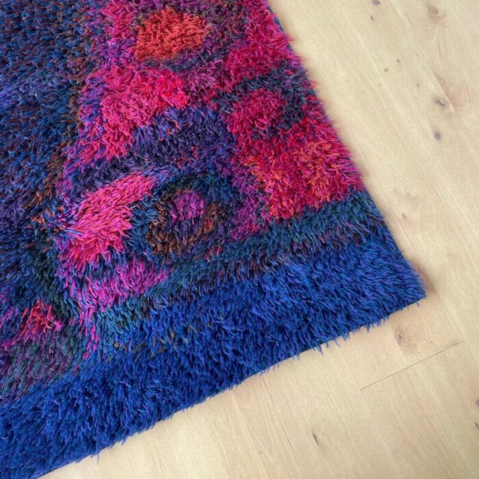 scandinavian rya rug by oili maeki for finnrya oy ab finland 9