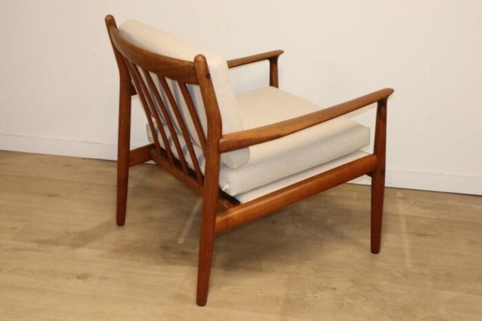 scandinavian teak armchair gm5 from svend aage eriksen 1960s 0844