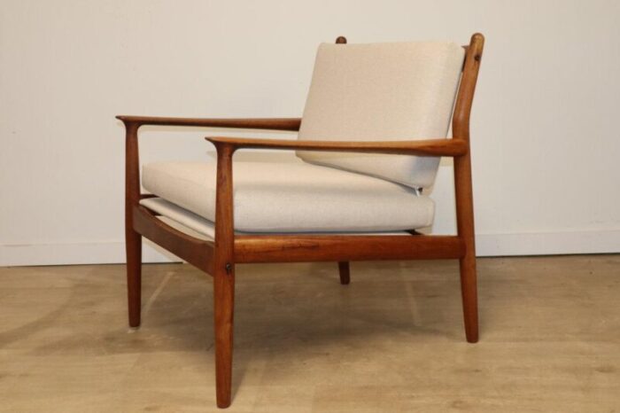 scandinavian teak armchair gm5 from svend aage eriksen 1960s 3864