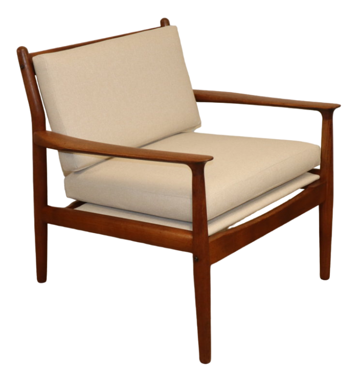 scandinavian teak armchair gm5 from svend aage eriksen 1960s 7308